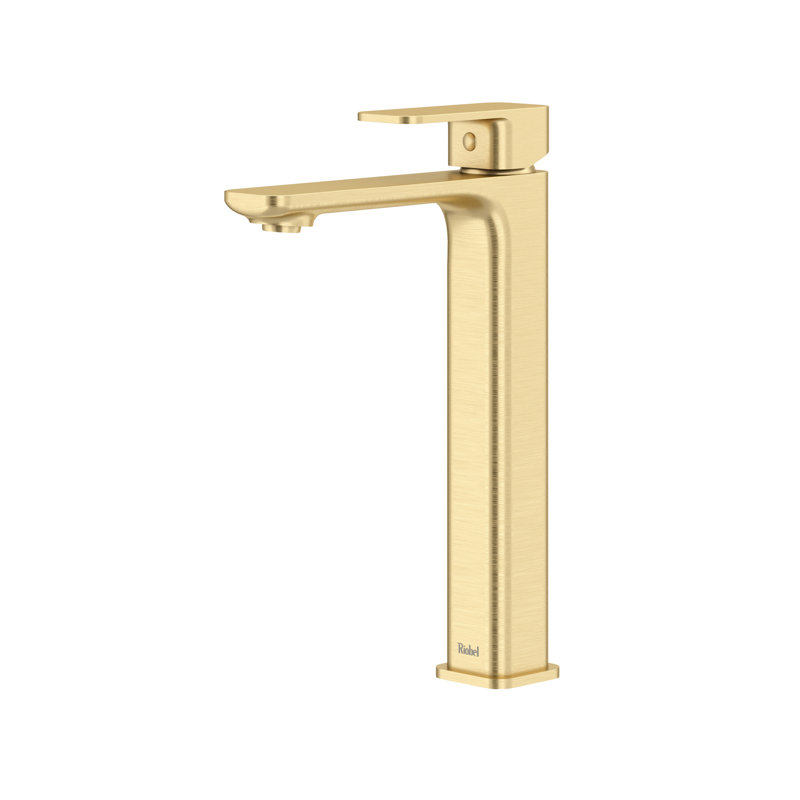 Equinox™ Vessel Sink Bathroom Faucet, Satin Brass
