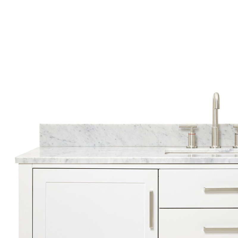 Bayhill 61'' W Single Vanity, White