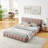 Queen Size Upholstered Bed-2104740208