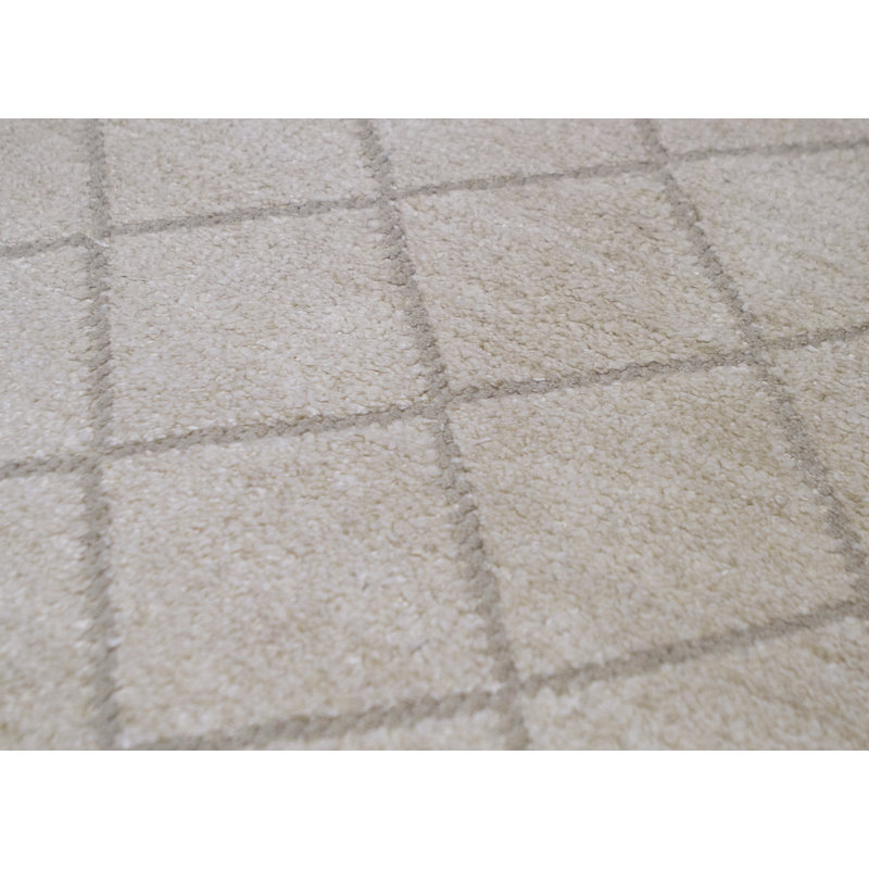 Kendale Geometric Area Rug in Sand