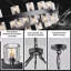 Lustre de roue de chariot avec abat-jour en cristal-2143331258-2127102441