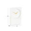 Analog Marble Quartz Tabletop Clock in White-1594676382