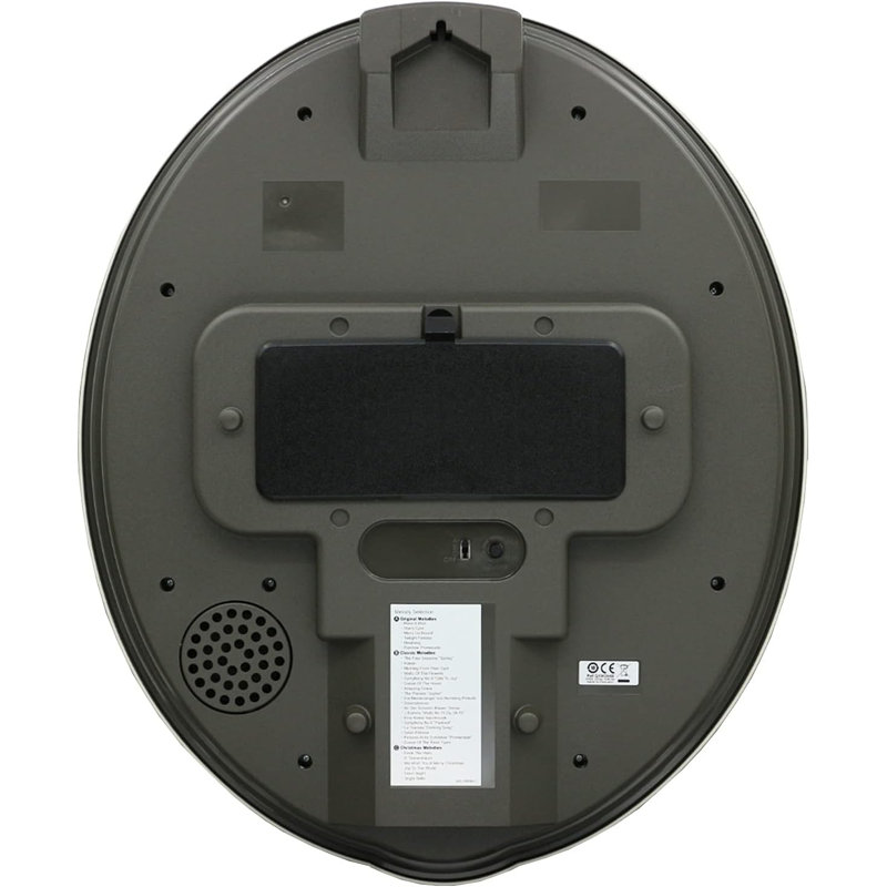 Melodies In Motion Wall Clock With 30 High-Quality Melodies, Light Sensor, And Volume Control
