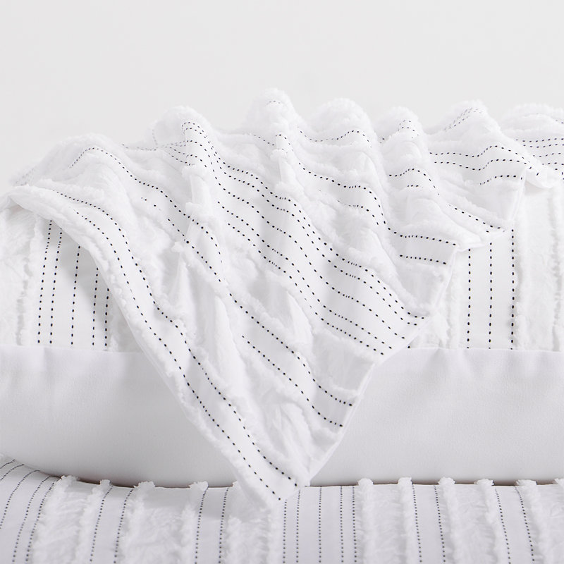 Gray Queen Microfiber Down Alternative Comforter Set