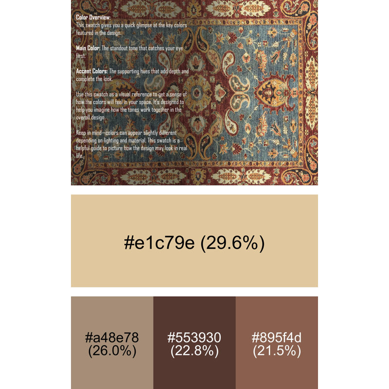 Tapis abstrait moderne 3296, Tapis de couloir 2 pi x 5 pi