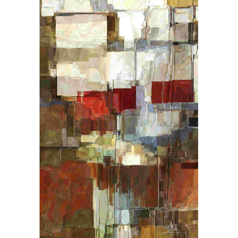 " Rock IV " by James Burghardt, 18" H x 12" W  