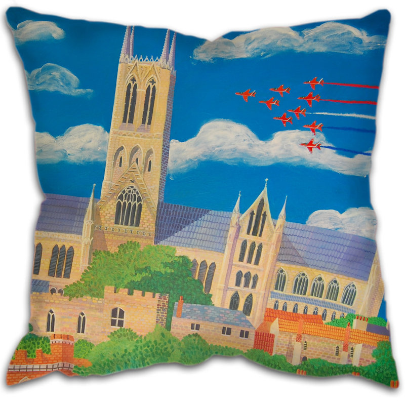Tennyson Square Throw Cushion, 58 cm L x 58 cm W