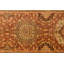 Tapis de couloir unique orange / rouge 4 pi x 13 pi 9 po Oushak