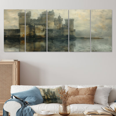 Funes - Castles Canvas Wall Art Set