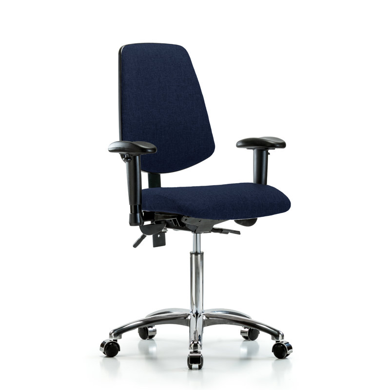 Task Chair, Casters, Navy