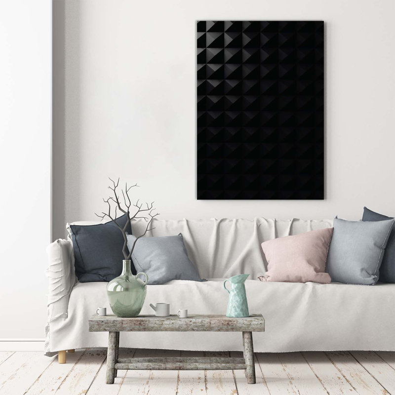 Abstraction Background - Wrapped Canvas Print