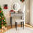 Vanity Table Set with Mirror-654701524