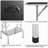 69.7'' H x 46.5'' W x 24'' D Adjustable and Foldable Dog Folding Grooming Table-63246034