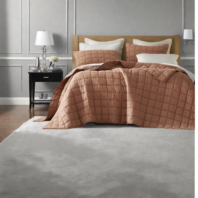 Premium Linen Bedding Sets With Durable Quilt, Cozy Style