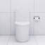 Toilette allongée une pièce - blanc-129933539