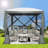 6FTx6FT Screen Room with Mosquito Netting, Hub Tent Instant Screened Canopy with Carrying Bag and Ground Stakes-105122749