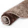 Myshaggy Collection Rugs Geometric Design in Brown