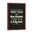 Classic Brown Wood Framed