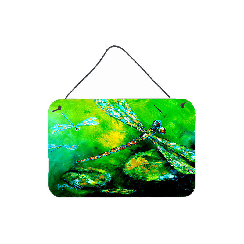 « libellule summer vole », reproduction d’art sur plaque
