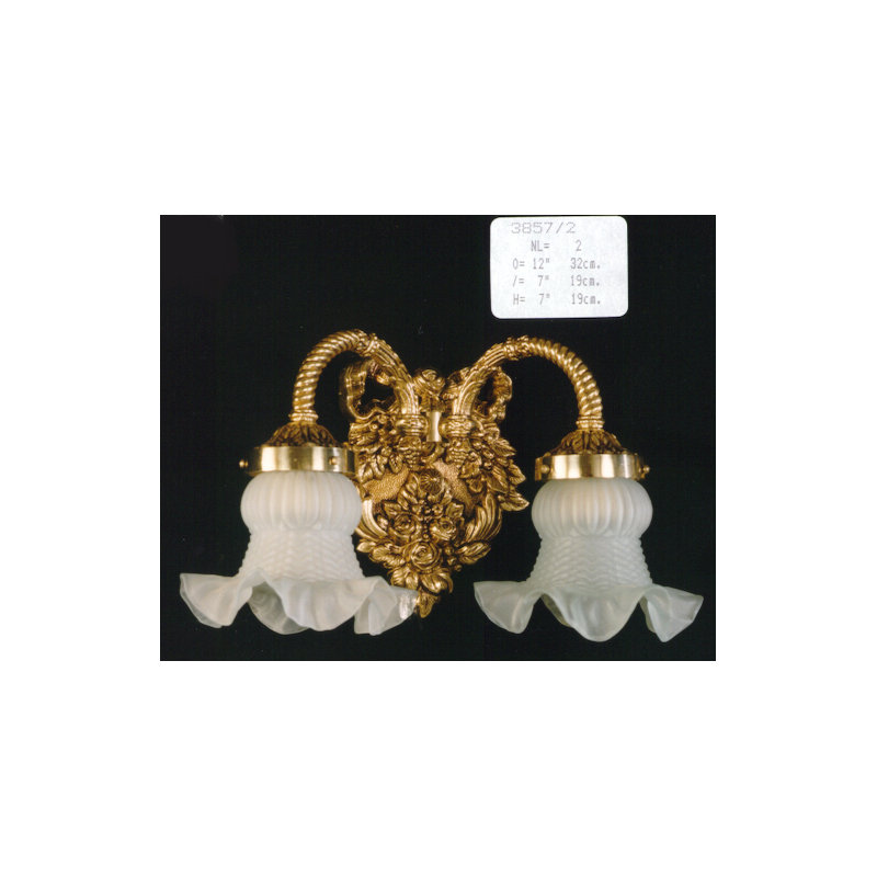 Cowie Armed Sconce, French Gold
