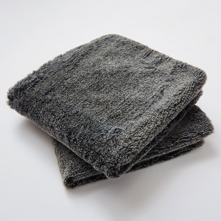 Latitude Run® Maha Faux Fur Blanket - Wayfair Canada