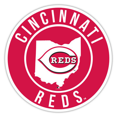 Cincinnati Reds Bright Line - 16 po avec cercle