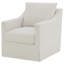 Fauteuil d'appoint pivotant beige Merced