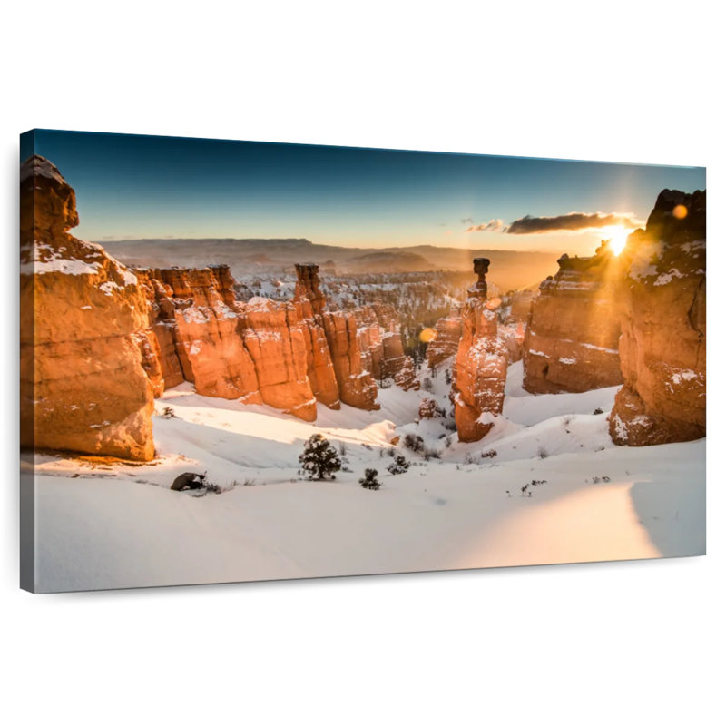 Alvord Bryce Canyon au lever du soleil, H 34 po x l 51 po