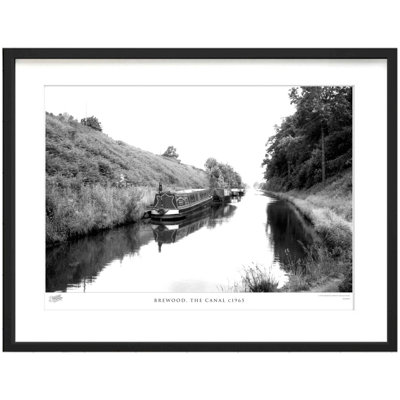 Brewood, The Canal C1965 - Single Picture Frame Print