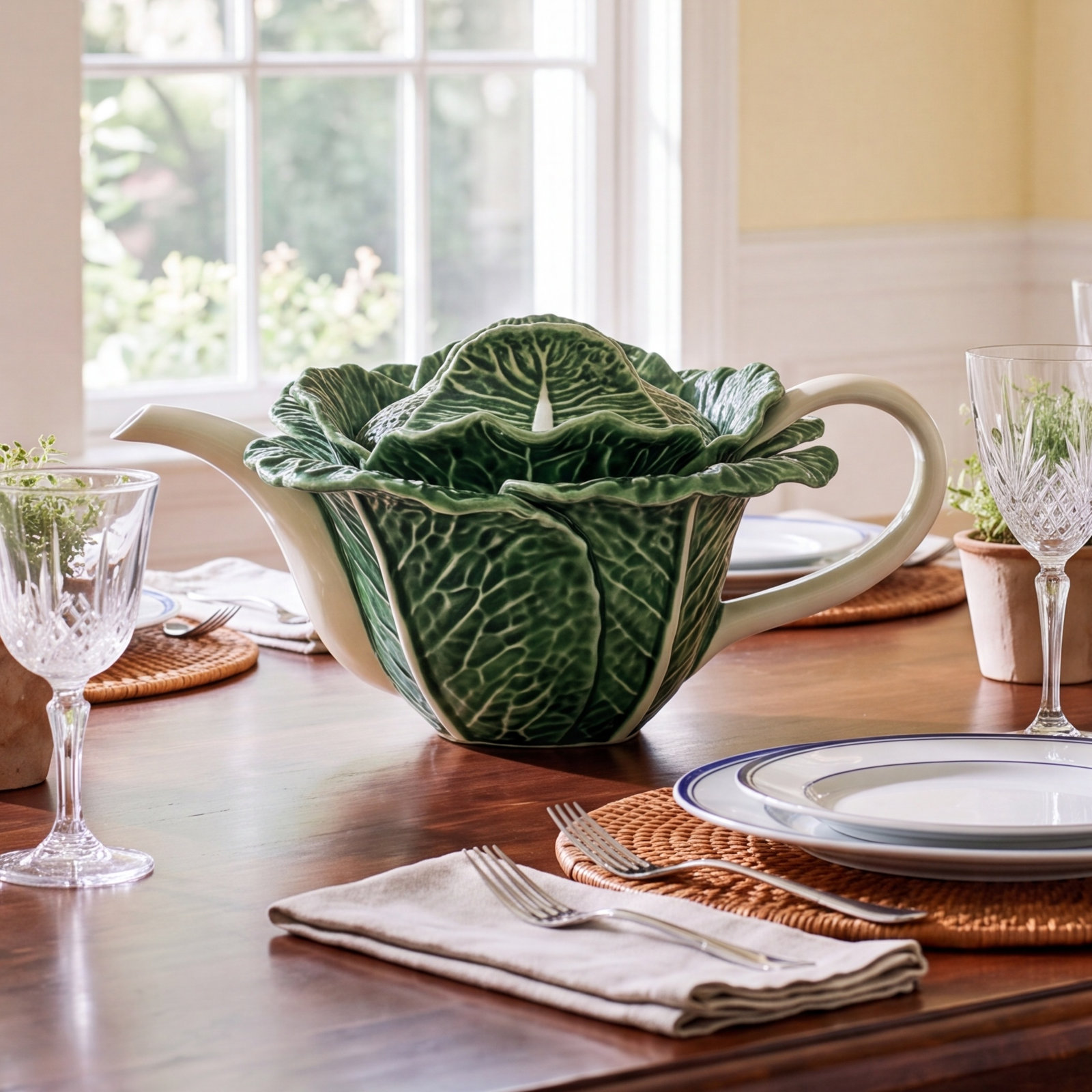 Cabbage Teapot