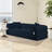 Floor Sofa Sofa-in-a-Box, No Installation & Easy to Transport Memory Foam With Individual Pocket Springs Seat Comfy Sofa Couch with 2 Matching Pillows, Couch for Living Room or Bedroom-1709136587