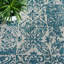 Tapis d'intérieur / extérieur à motif floral Courtyard Performance-1872858764