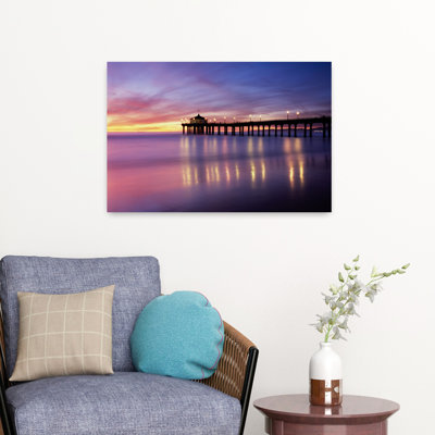 Reflection Of A Pier In Water Manhattan Beach Pier Manhattan Beach San Francisco California Usa Romantic Tranquil Abstract Architecture Beach Art