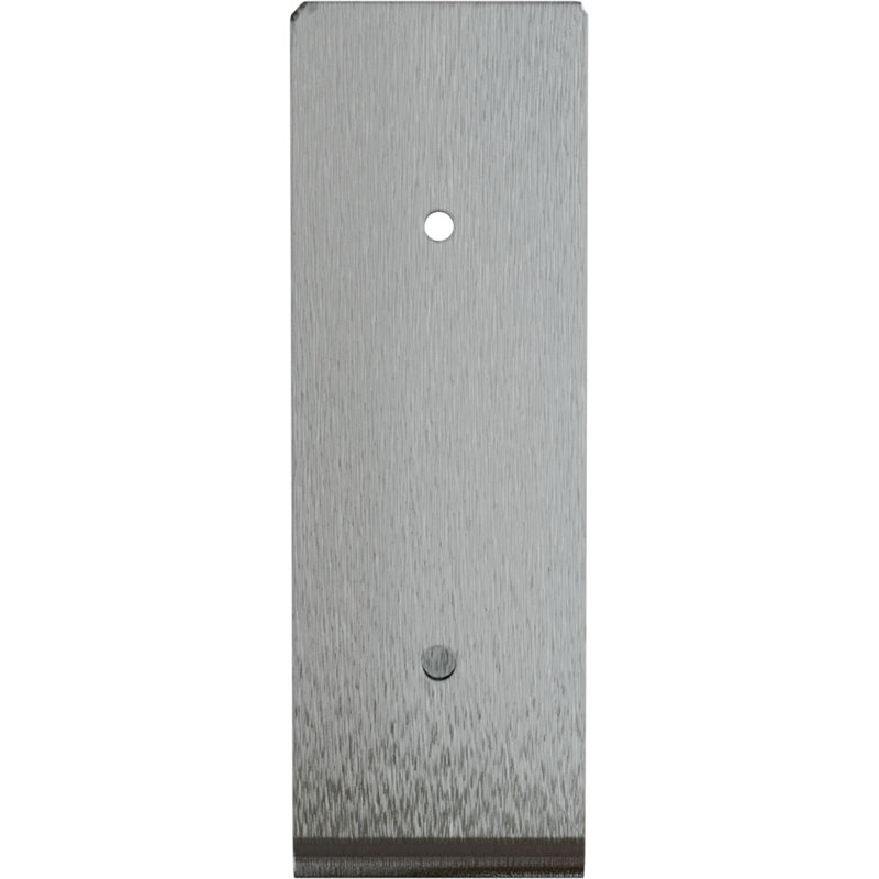 Support de tablette en acier, Acier non fini, H 6 po x l 2 po x P 8 po