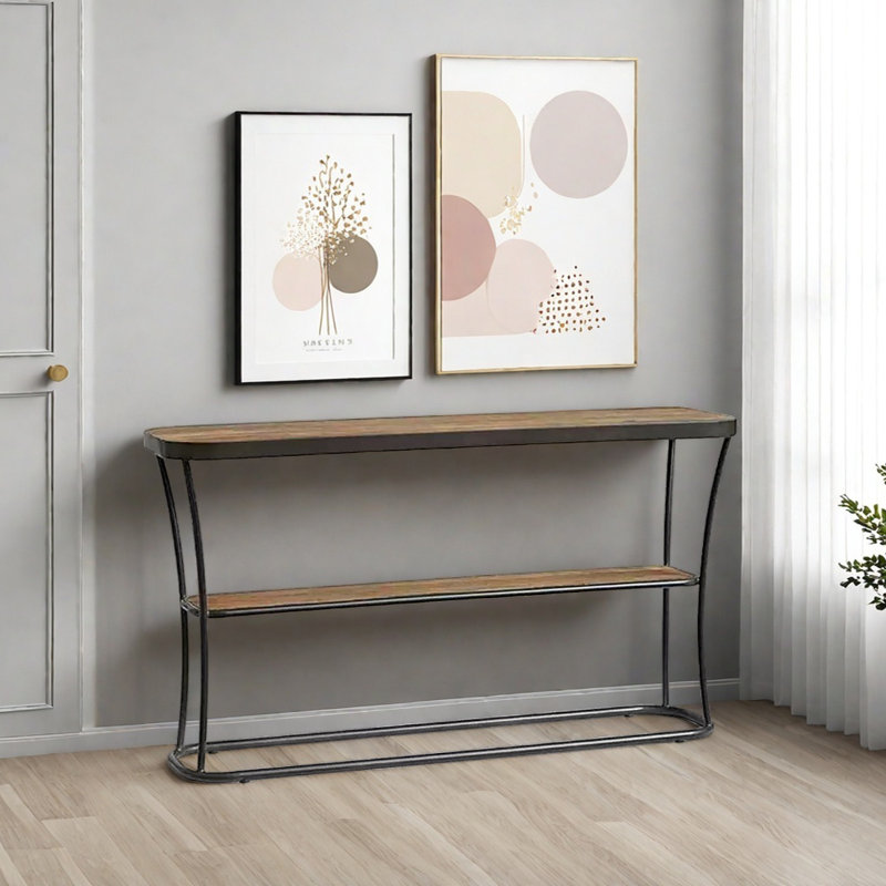 Console Iron Art, H 31,5 po x l 47,24 po x P 11,81 po