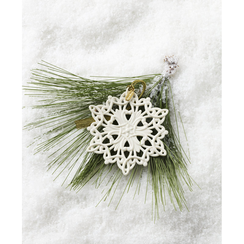 Lenox 2026 Snow Fantasies Snowflake Ornament
