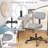 Khristan Ergonomic Task Chair - Adjustable Office Chair with Lumbar Support