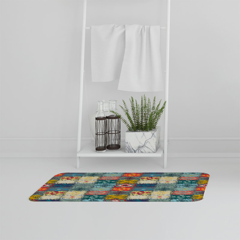 Aliza Memory Foam Non-Slip Bath Mat