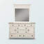 Miroir Dewitt en blanc