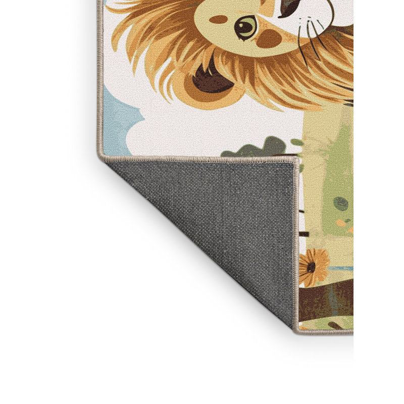 Tapis pour enfants East Urban Home, Rectangulaire 2 pi x 3 pi