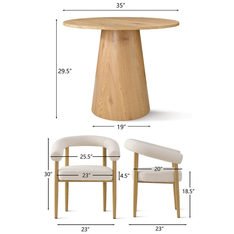 Solaze 2-Person Dining Table Sets