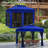 Outdoor Gazebo with Removable Zipper Netting