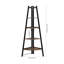 160.5cm H x 70cm W Iron Corner Bookcase