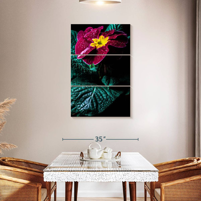 Primula Flower, 45" H x 28" W