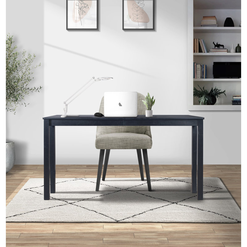 Bureau d'écriture rectangulaire l 59,1 po Musie, Noir