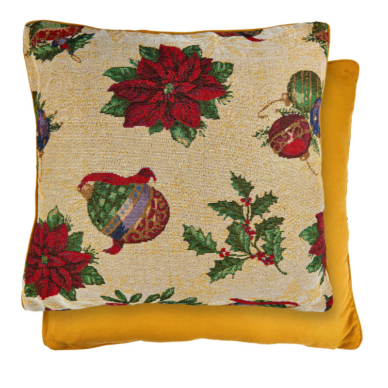 Champlain Square Throw Pillow Cover