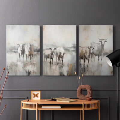 Ensemble de toiles tendues avec châssis C Gallery Series XCIV - Prêt à accrocher