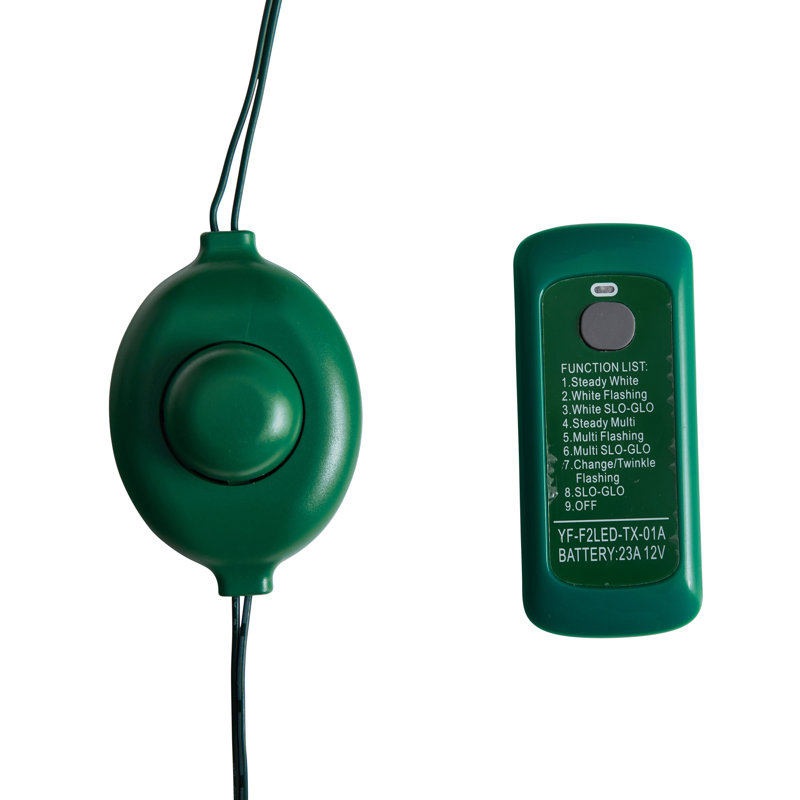 Lighted Artificial Christmas Tree, 6.5' H