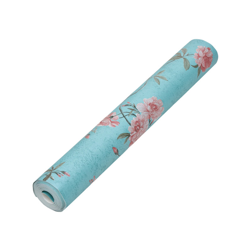 Non-Pasted Non-Woven 3D Embossed Wallpaper Roll