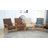 Beachwood Upholstered Armchair-297072041